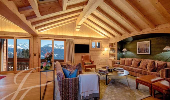 Saisonvermietungen Penthouse Crans-Montana